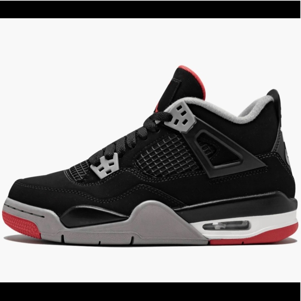 AIR JORDANS 4 RETRO “BRED”